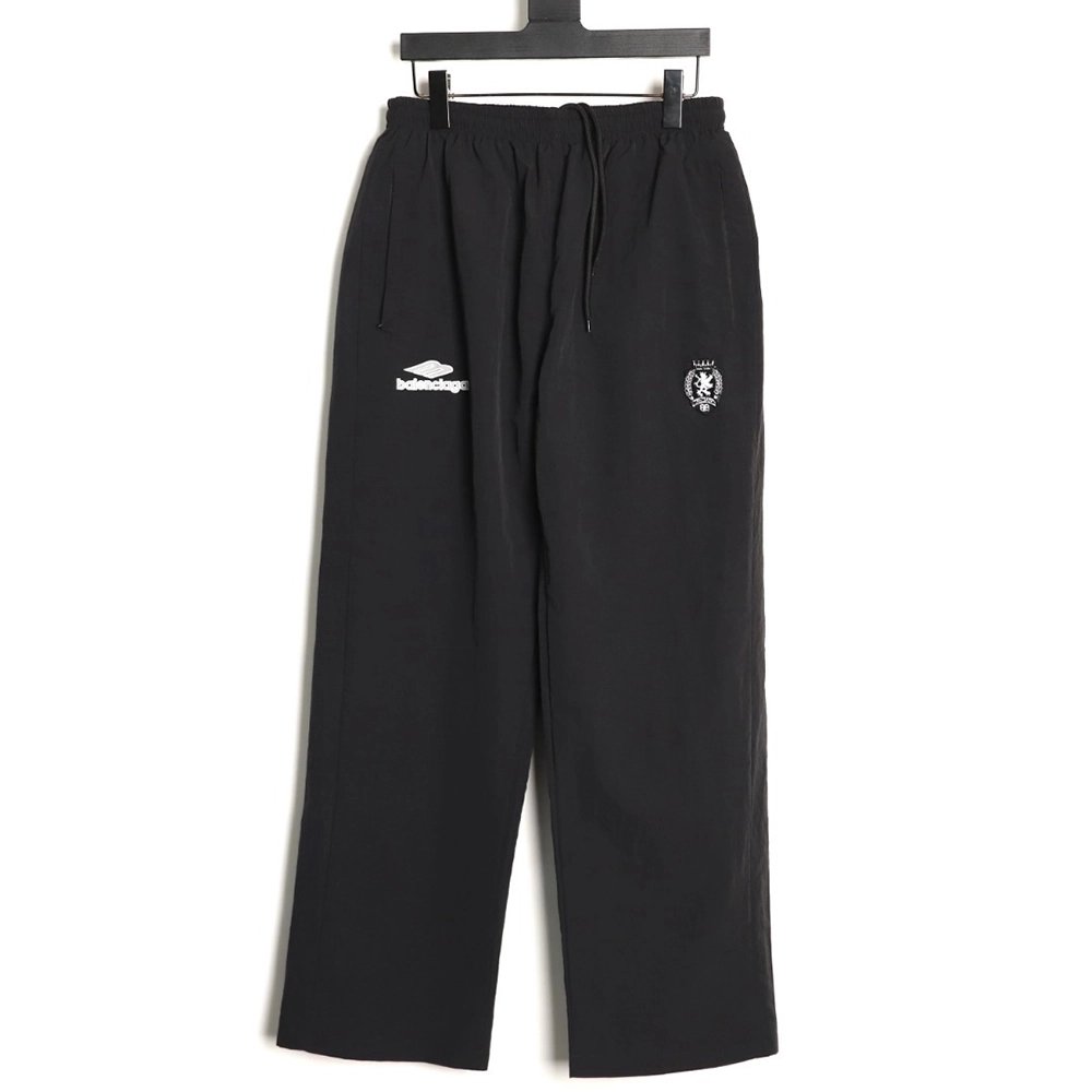 Balenciaga 3M Manchester United Embroidered Sweatpants TSK2,Balenciaga