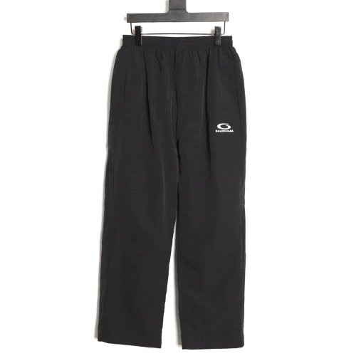 Balenciaga Half-Circle Letter Embroidery Sweatpants TSK1,Balenciaga