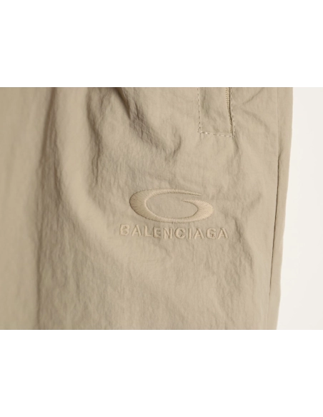 Balenciaga Half-Circle Letter Embroidery Sweatpants,Balenciaga