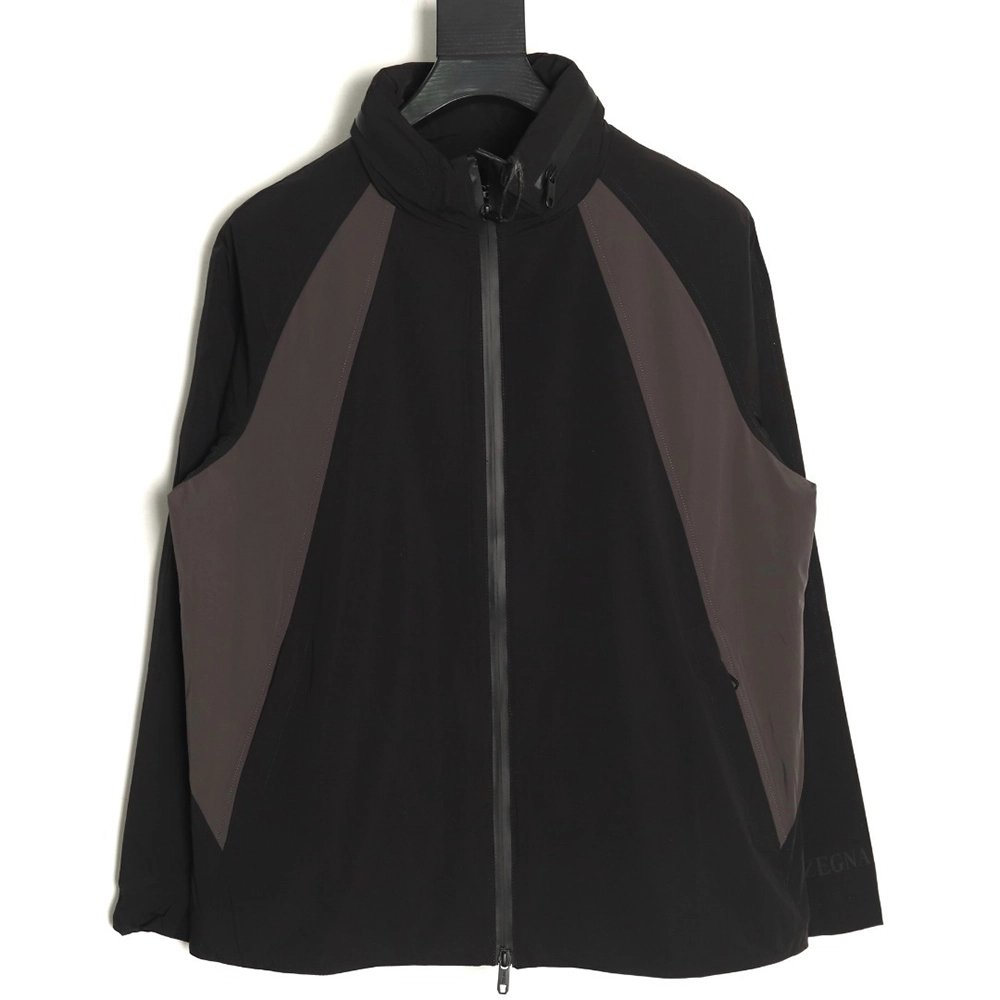 Zegna Panelled Lightweight Jacket TSK1,Zegna