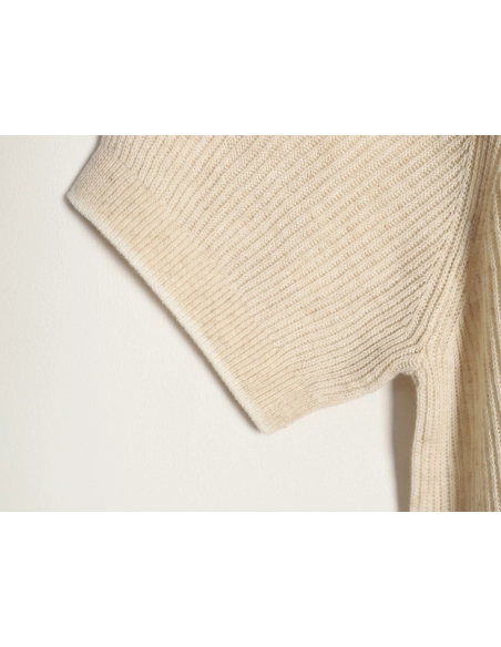 Brunello Cucinelli Round Neck Ribbed Neck Long Sleeve Knit Sweater,Brunello Cucinelli