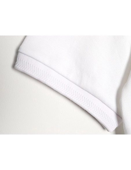 Moncler Ribbed Short-Sleeve Polo Shirt,Moncler
