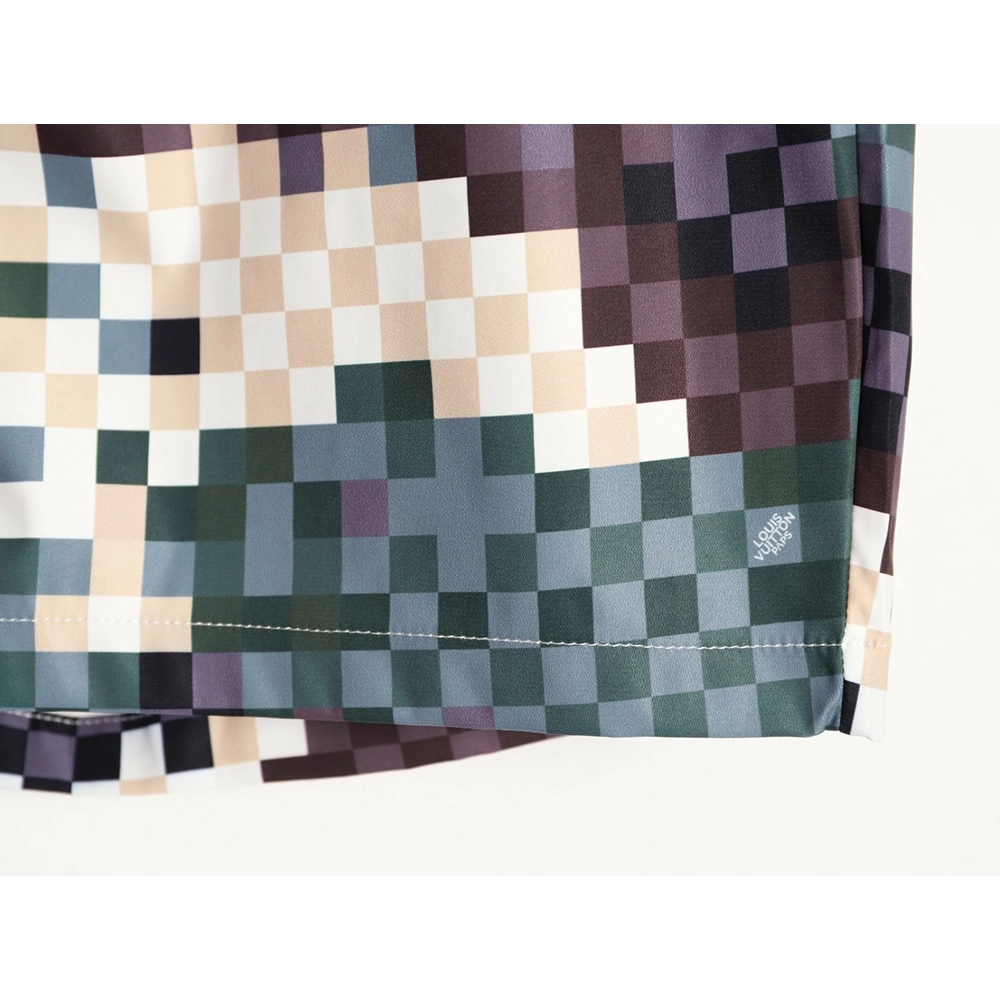 Louis Vuitton Mosaic Monogram Beach Shorts,Louis Vuitton