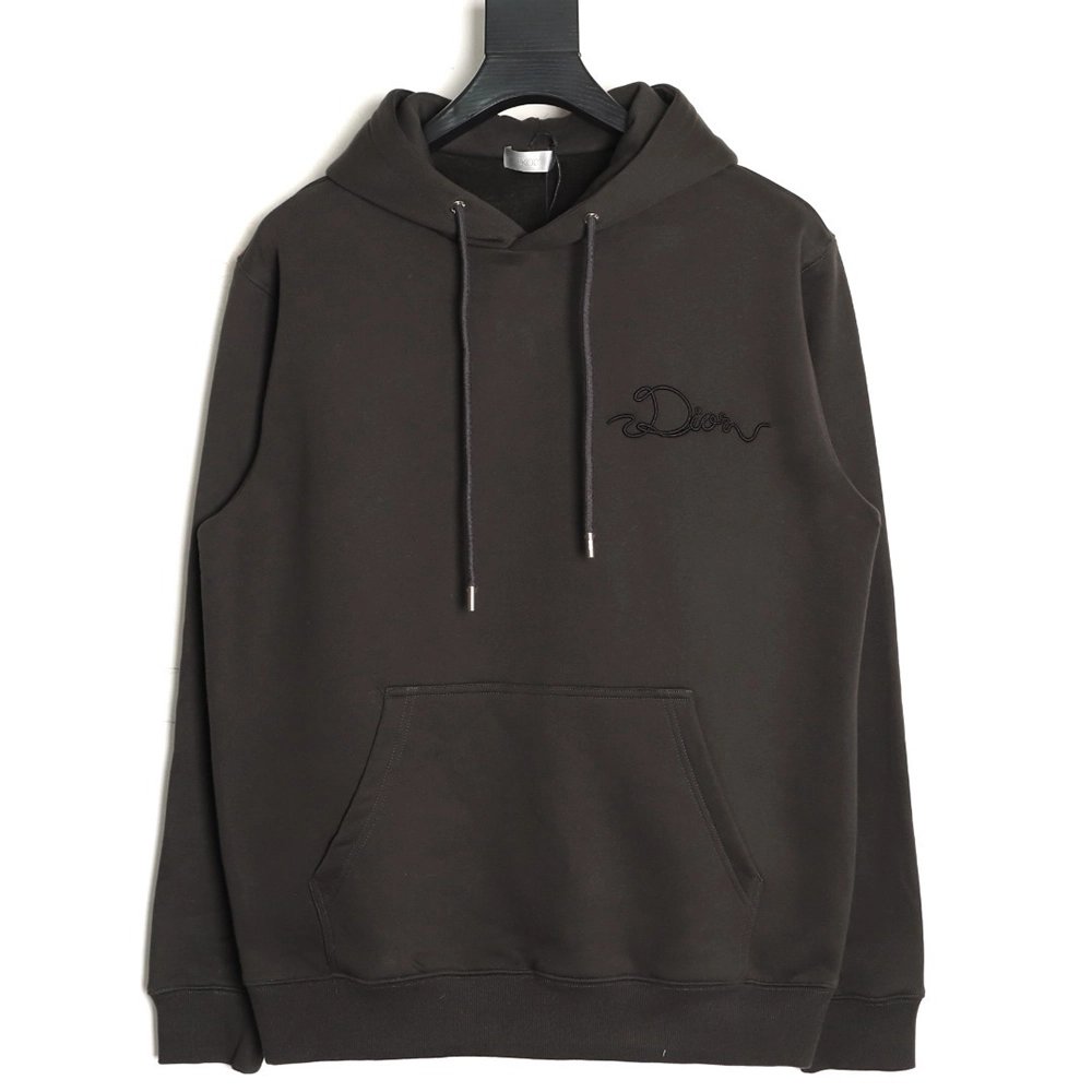 Dior CD Signature Embroidered Hoodie,Dior