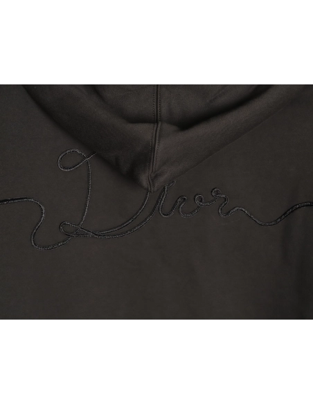 Dior CD Signature Embroidered Hoodie,Dior