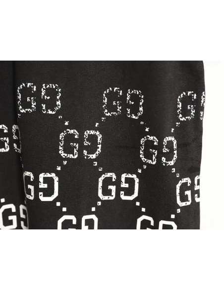 Gucci Double GG Print Gradient Short-Sleeve T-Shirt,Gucci