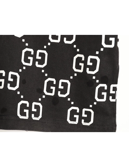 Gucci Double GG Print Gradient Short-Sleeve T-Shirt,Gucci