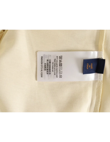 Louis Vuitton inverted logo lettering pocket print short-sleeved T-shirt,Louis Vuitton