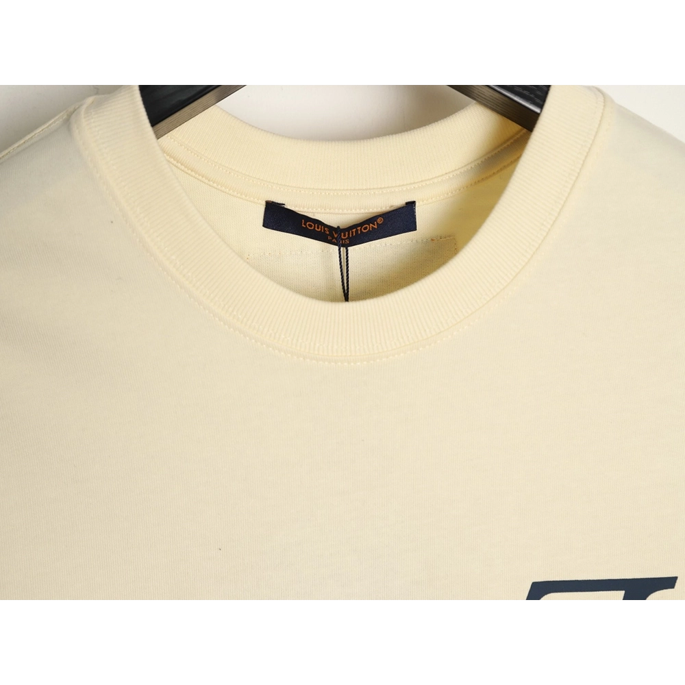 Louis Vuitton inverted logo lettering pocket print short-sleeved T-shirt,Louis Vuitton