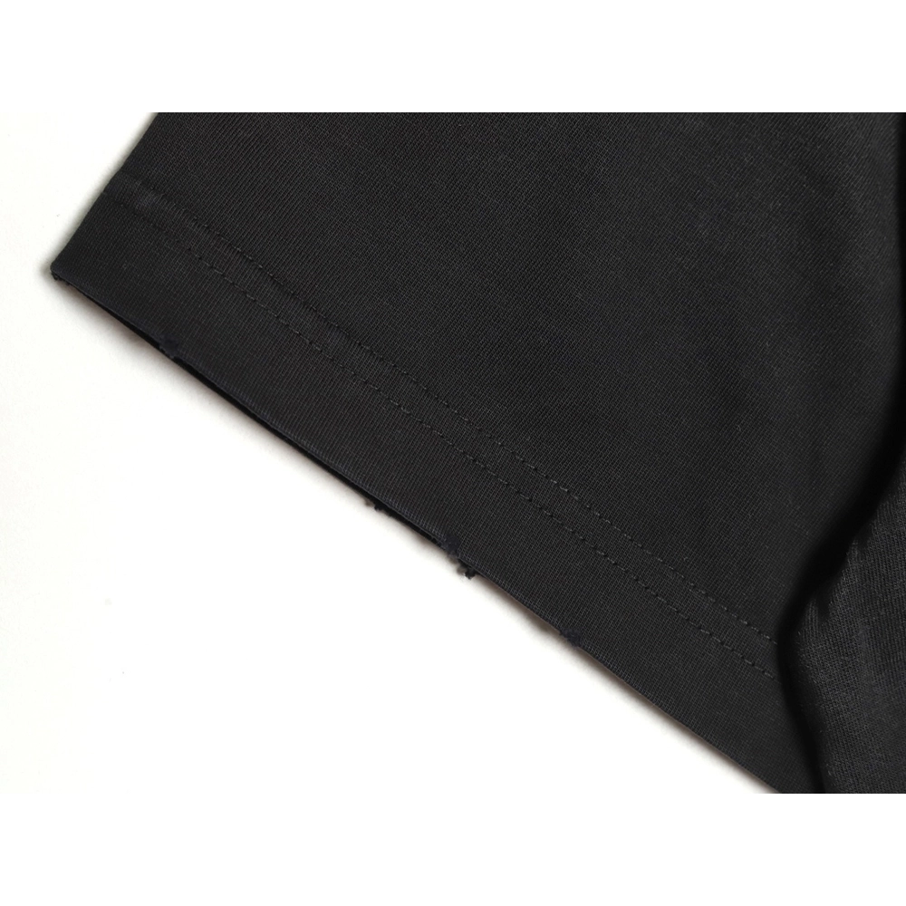 Prada Hand-Drawn Lettering Washed Crewneck Short-Sleeve T-Shirt TSK1,Prada