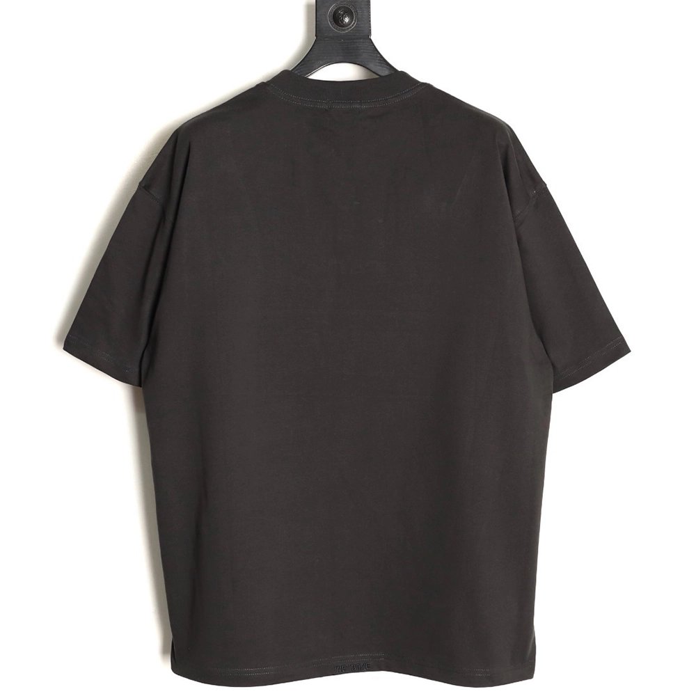 We11done "Flame Barrage" Logo Letter Print Short-Sleeve T-Shirt TSK1,We11done