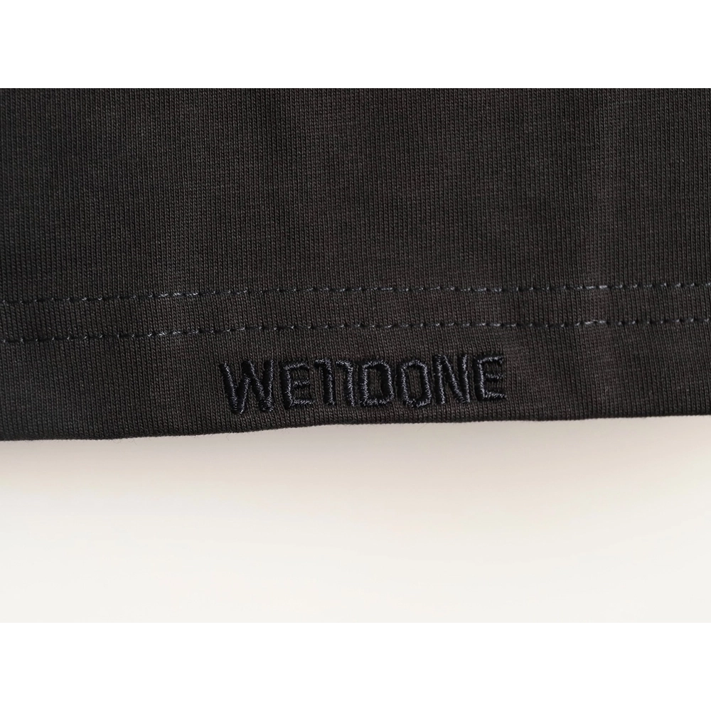 We11done "Flame Barrage" Logo Letter Print Short-Sleeve T-Shirt TSK1,We11done