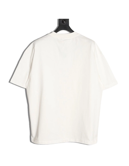 We11done "Flame Barrage" Logo Letter Print Short-Sleeve T-Shirt,We11done