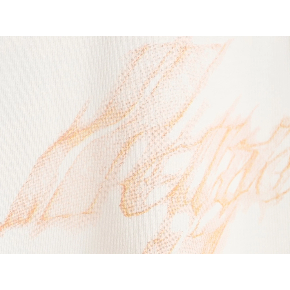 We11done "Flame Barrage" Logo Letter Print Short-Sleeve T-Shirt,We11done