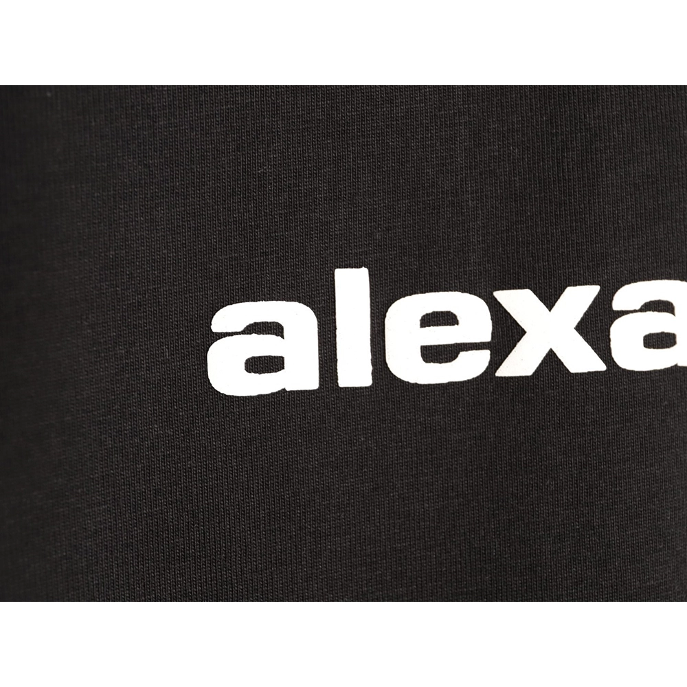 Alexander Wang Foamed-Letter Short-Sleeve T-Shirt TSK3,Alexander Wang