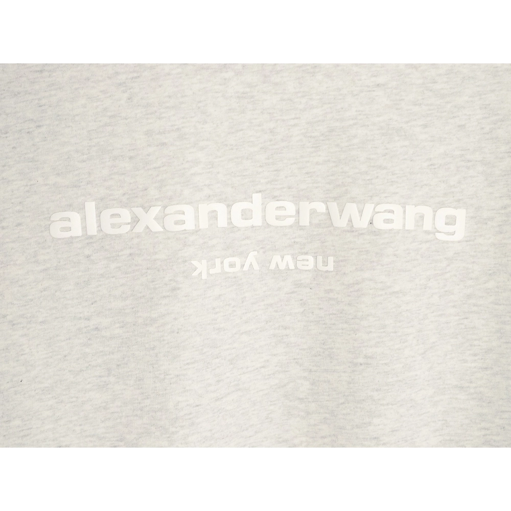 Alexander Wang Foamed-Letter Short-Sleeve T-Shirt TSK2,Alexander Wang
