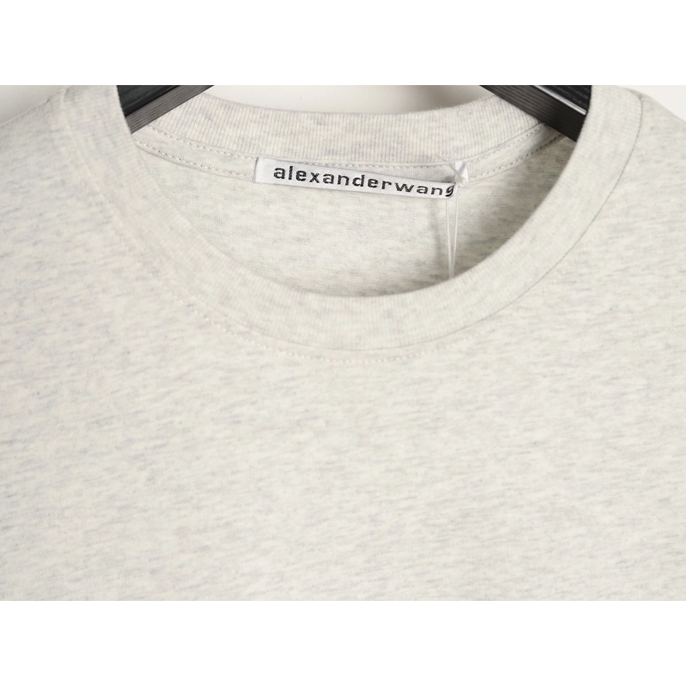 Alexander Wang Foamed-Letter Short-Sleeve T-Shirt TSK2,Alexander Wang