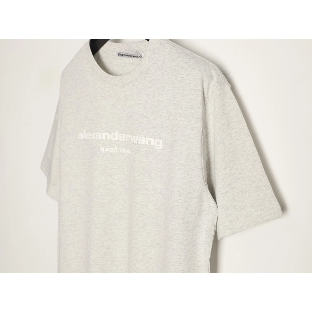 Alexander Wang Foamed-Letter Short-Sleeve T-Shirt TSK2,Alexander Wang