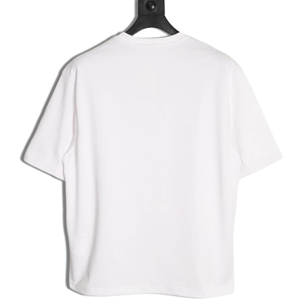 Alexander Wang Foamed-Letter Short-Sleeve T-Shirt,Alexander Wang