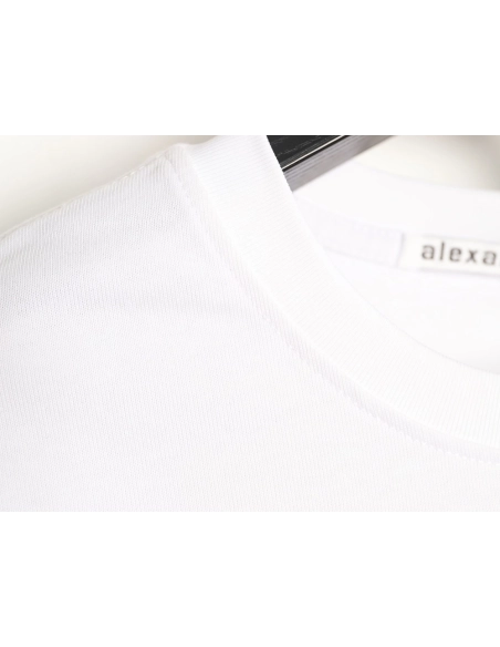 Alexander Wang Foamed-Letter Short-Sleeve T-Shirt,Alexander Wang