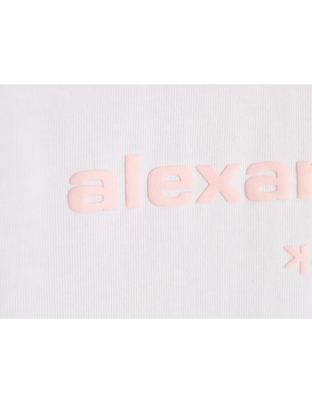 Alexander Wang Foamed-Letter Short-Sleeve T-Shirt,Alexander Wang