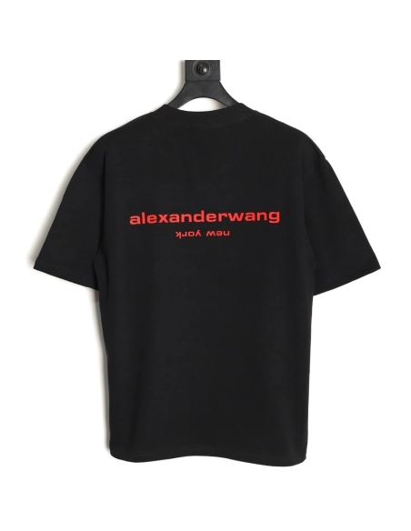 Alexander Wang Red Letter Short-Sleeve T-Shirt TSK1,Alexander Wang