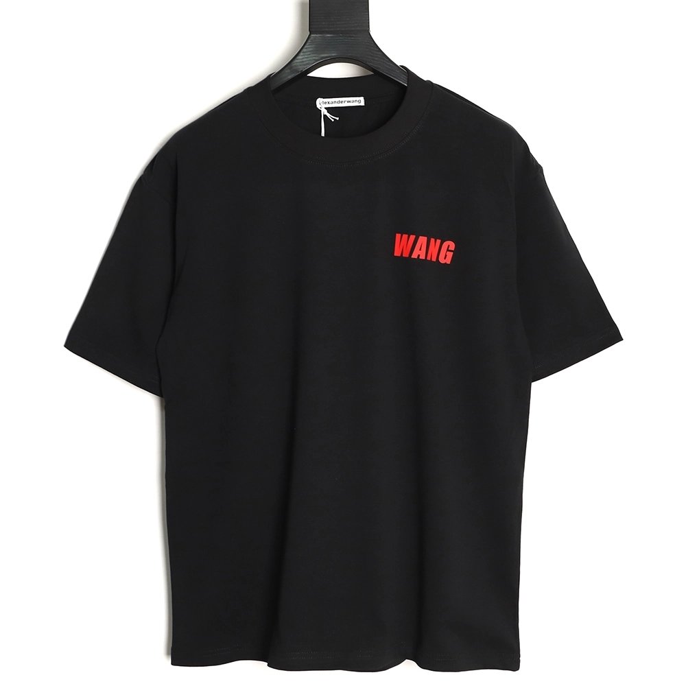 Alexander Wang Red Letter Short-Sleeve T-Shirt TSK1,Alexander Wang