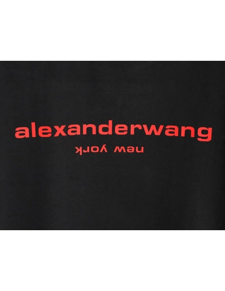 Alexander Wang Red Letter Short-Sleeve T-Shirt TSK1,Alexander Wang
