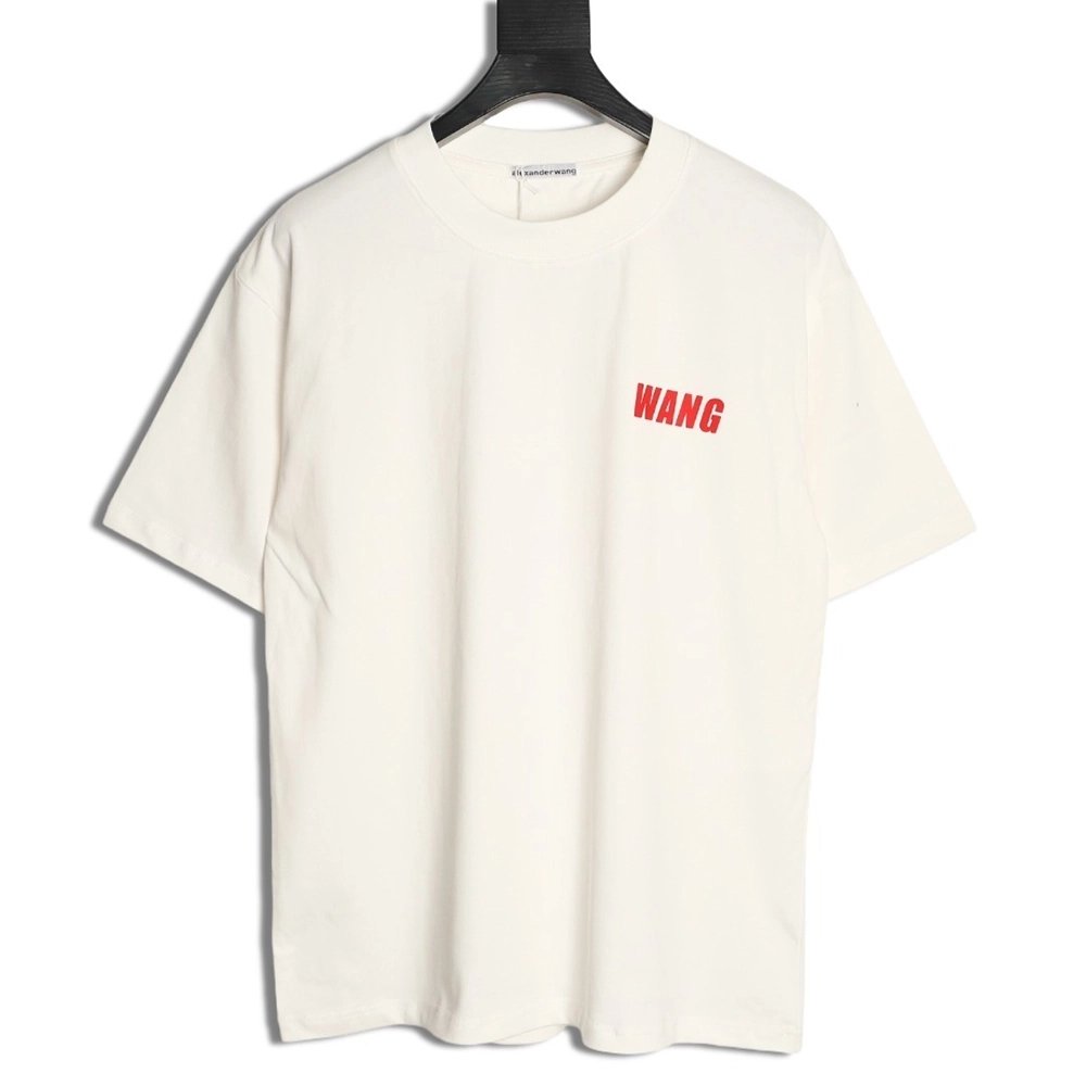Alexander Wang Red Letter Short-Sleeve T-Shirt,Alexander Wang