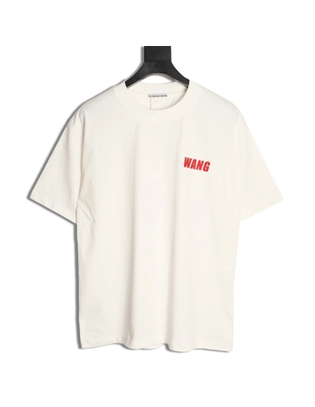Alexander Wang Red Letter Short-Sleeve T-Shirt,Alexander Wang