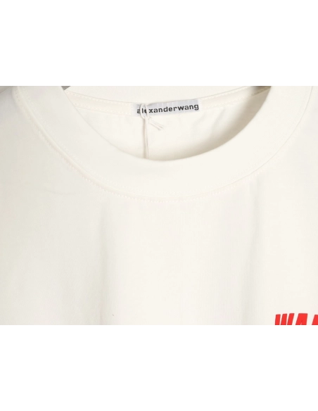 Alexander Wang Red Letter Short-Sleeve T-Shirt,Alexander Wang