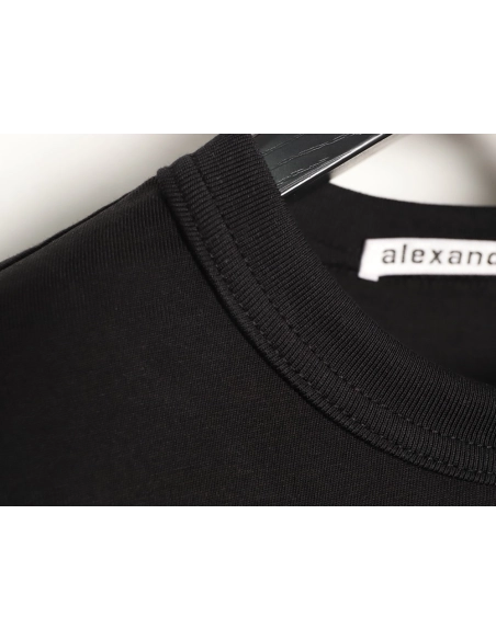 Alexander Wang Rhinestone Letter Short-Sleeve T-Shirt TSK2,Alexander Wang