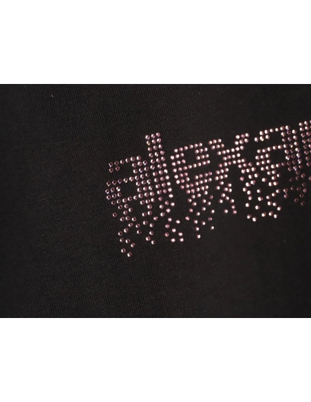 Alexander Wang Rhinestone Letter Short-Sleeve T-Shirt TSK2,Alexander Wang