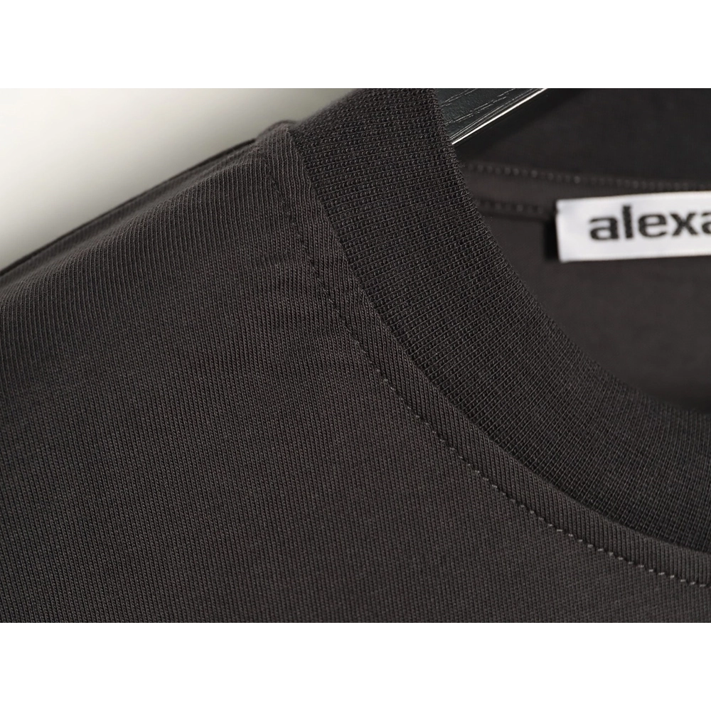 Alexander Wang shield-patterned letter print long-sleeved T-shirt,Alexander Wang
