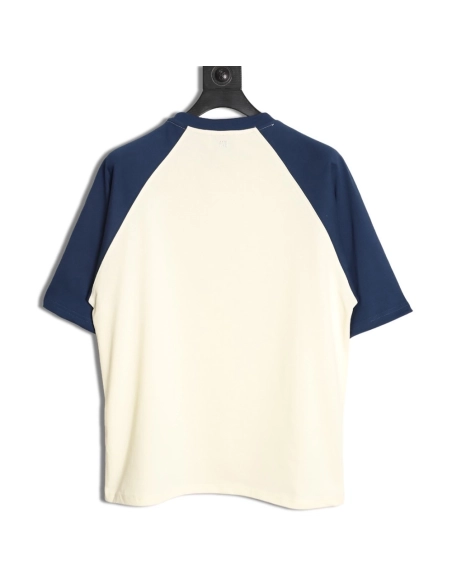 Ami Paris Color-Block Short-Sleeve T-Shirt TSK1,Ami