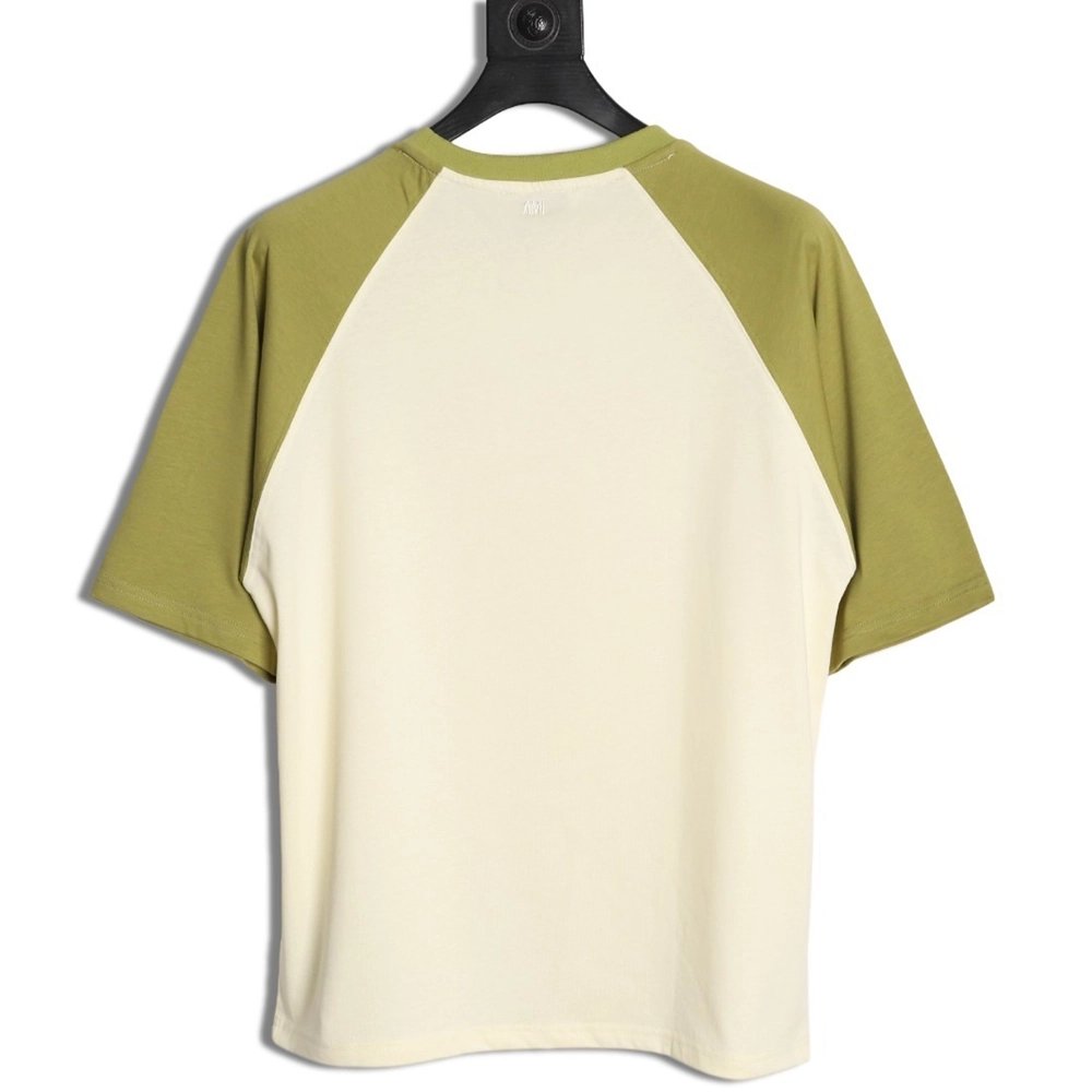 Ami Paris Color-Block Short-Sleeve T-Shirt,Ami