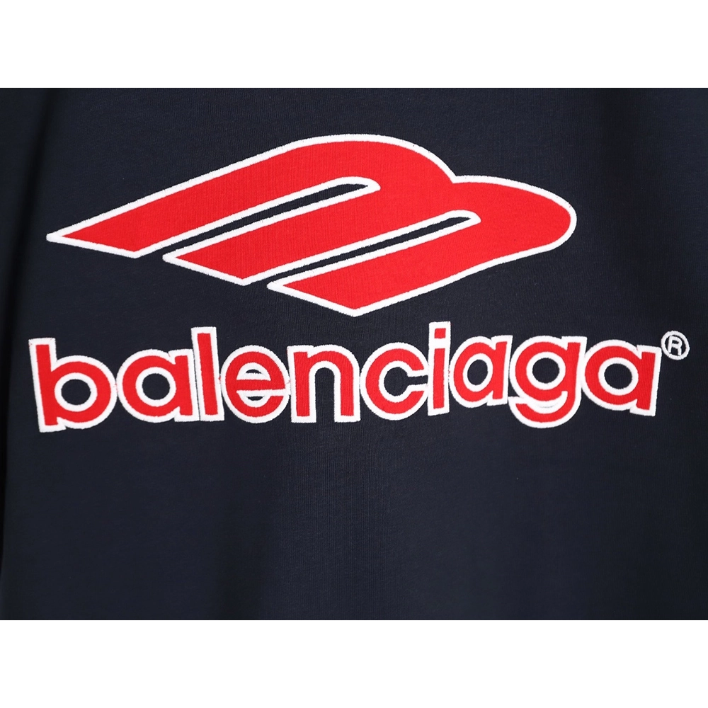 Balenciaga 3M embroidered Manchester United logo short-sleeved T-shirt,Balenciaga