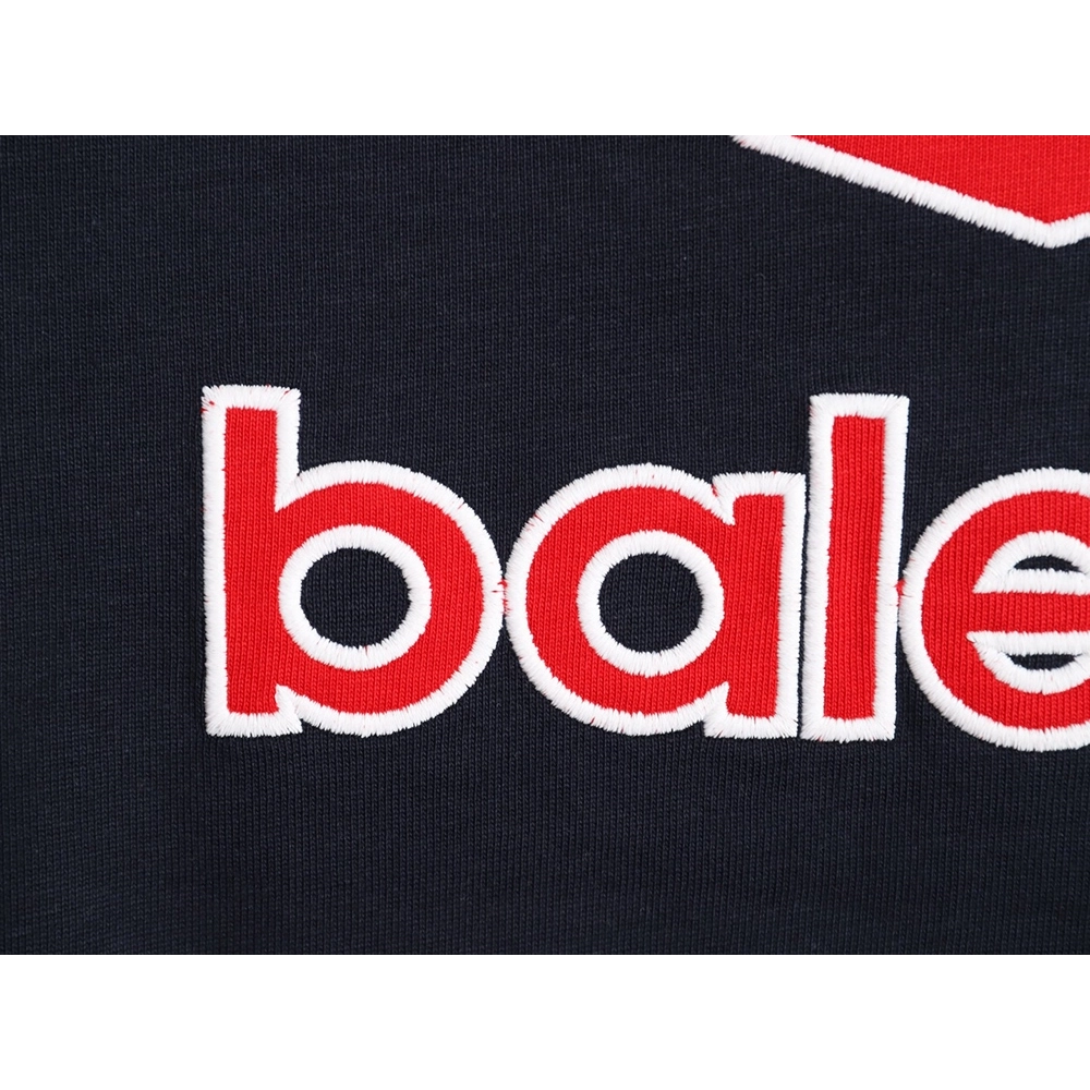 Balenciaga 3M embroidered Manchester United logo short-sleeved T-shirt,Balenciaga