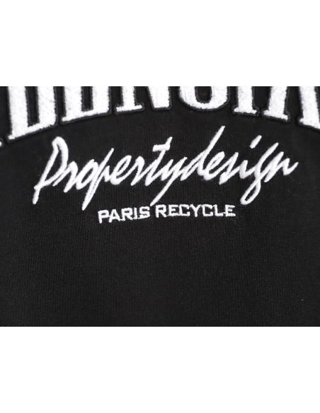 Balenciaga chest 3D embroidered lettering short-sleeved T-shirt TSK1,Balenciaga