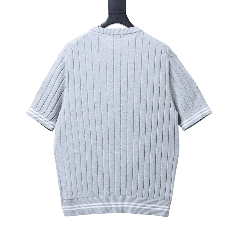 Brunello Cucinelli Crew-Neck Short-Sleeve Knit T-Shirt TSK1,Brunello Cucinelli
