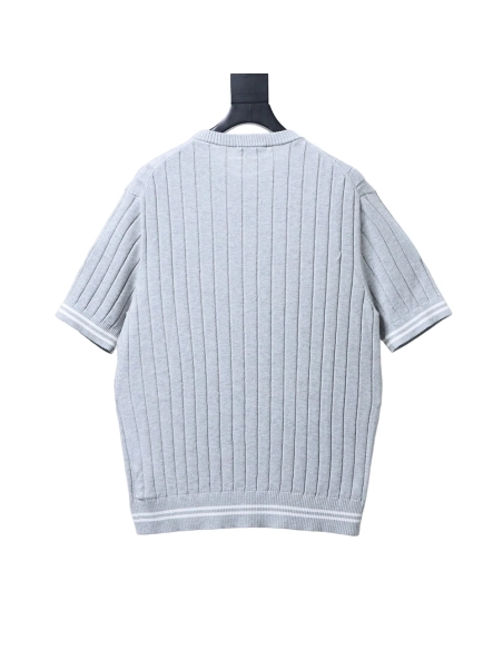 Brunello Cucinelli Crew-Neck Short-Sleeve Knit T-Shirt TSK1,Brunello Cucinelli