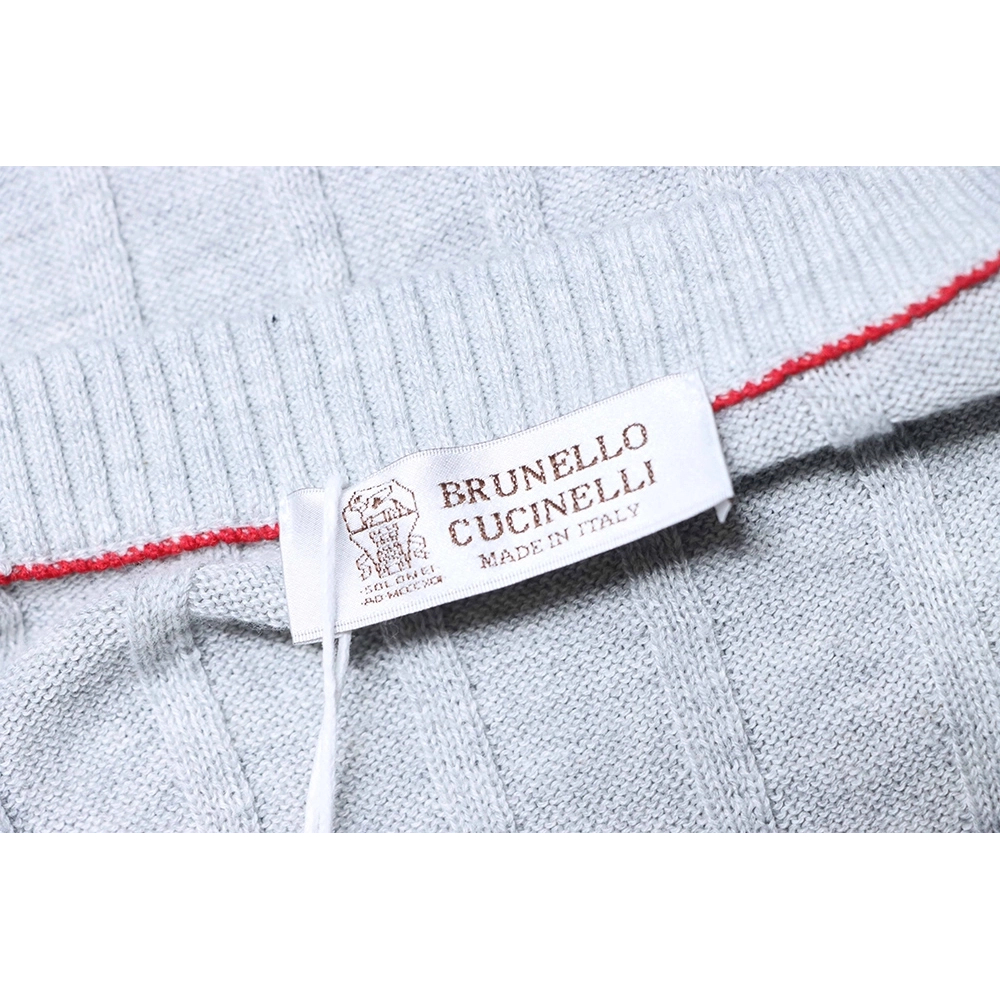 Brunello Cucinelli Crew-Neck Short-Sleeve Knit T-Shirt TSK1,Brunello Cucinelli