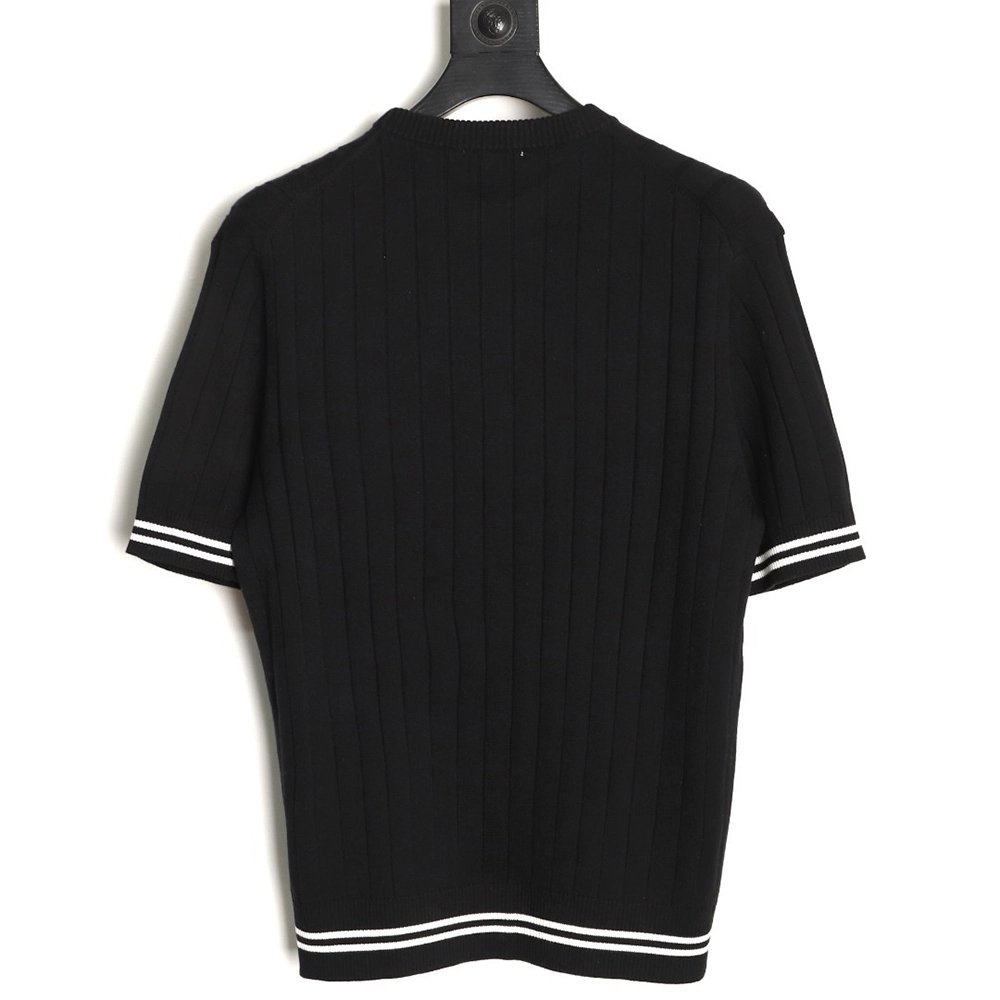 Brunello Cucinelli Crew-Neck Short-Sleeve Knit T-Shirt,Brunello Cucinelli
