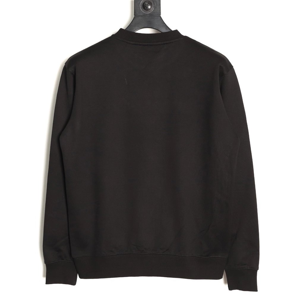 Burberry 8-Color Embroidered Letter Crewneck Sweatshirt,Burberry