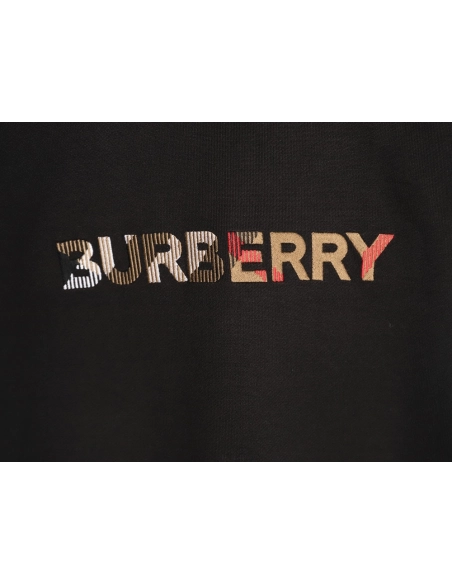 Burberry 8-Color Embroidered Letter Crewneck Sweatshirt,Burberry