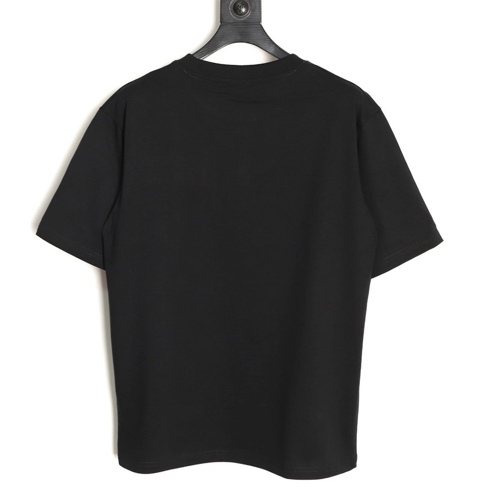 Burberry Flap Check Pocket Equestrian Embroidery Short-Sleeve T-Shirt TSK1,Burberry
