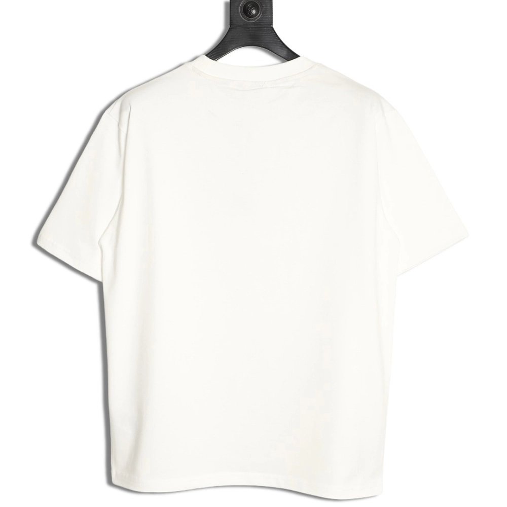 Burberry Flap Check Pocket Equestrian Embroidery Short-Sleeve T-Shirt,Burberry