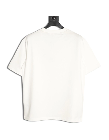 Burberry Flap Check Pocket Equestrian Embroidery Short-Sleeve T-Shirt,Burberry