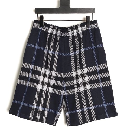 Burberry Plaid Knit Shorts TSK1,Burberry