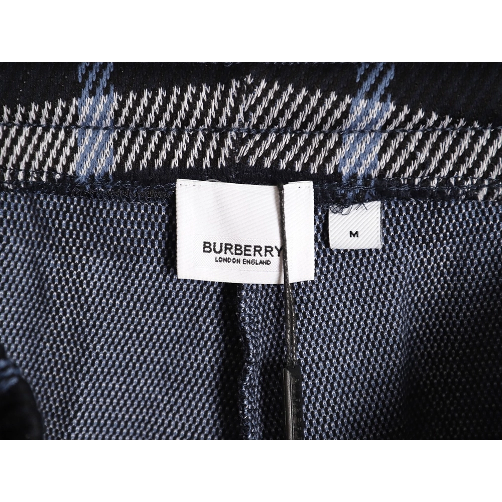 Burberry Plaid Knit Shorts TSK1,Burberry